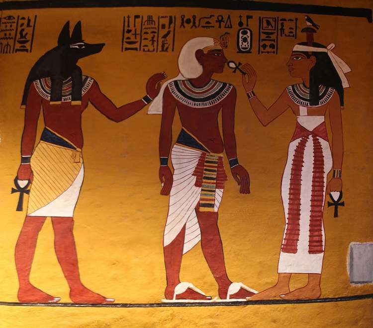 egyiptom kiralyok volgye fresko1