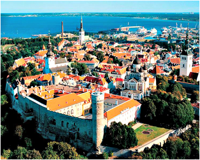 tallin látképe