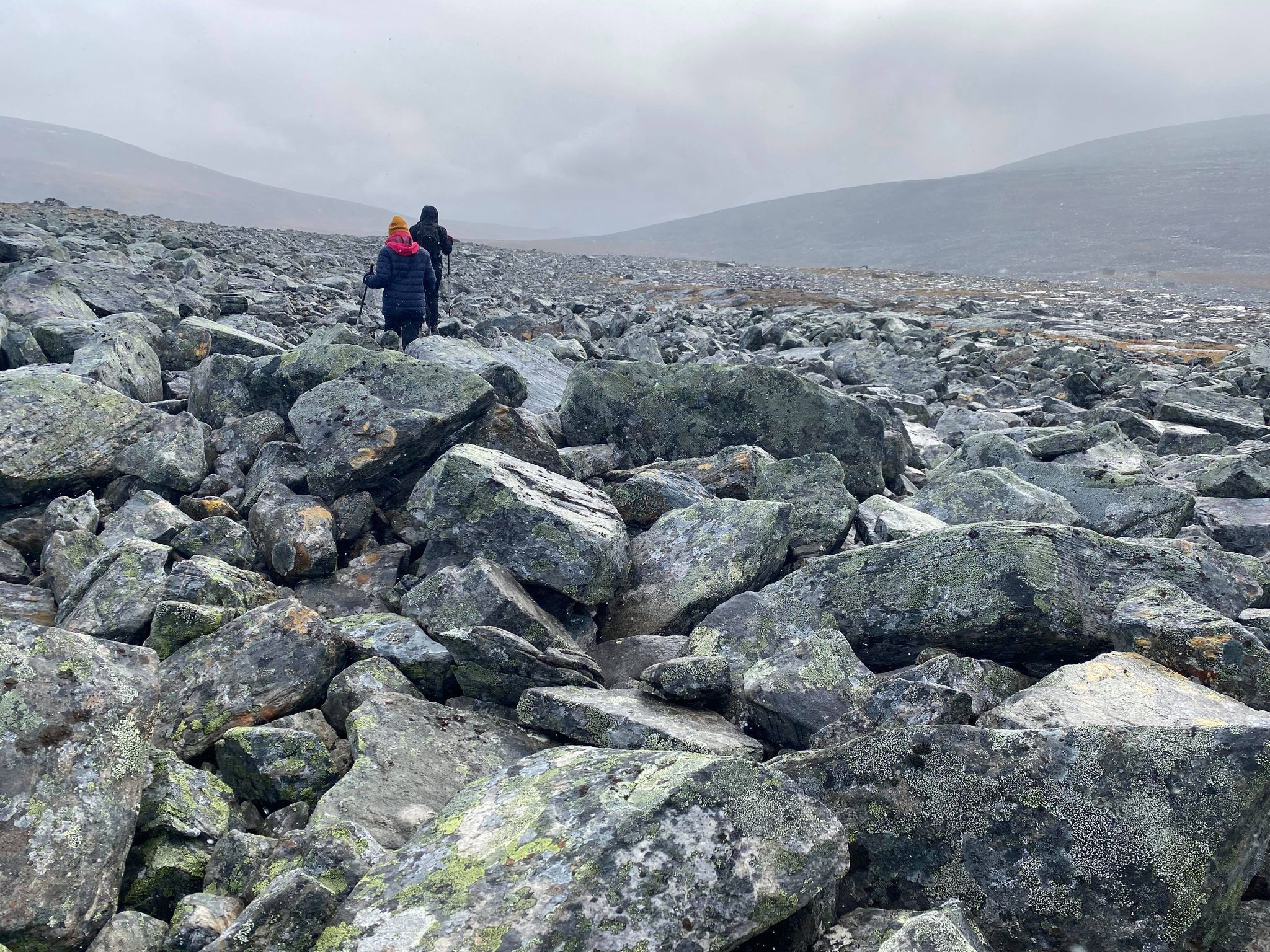 lappföld sziklás táj