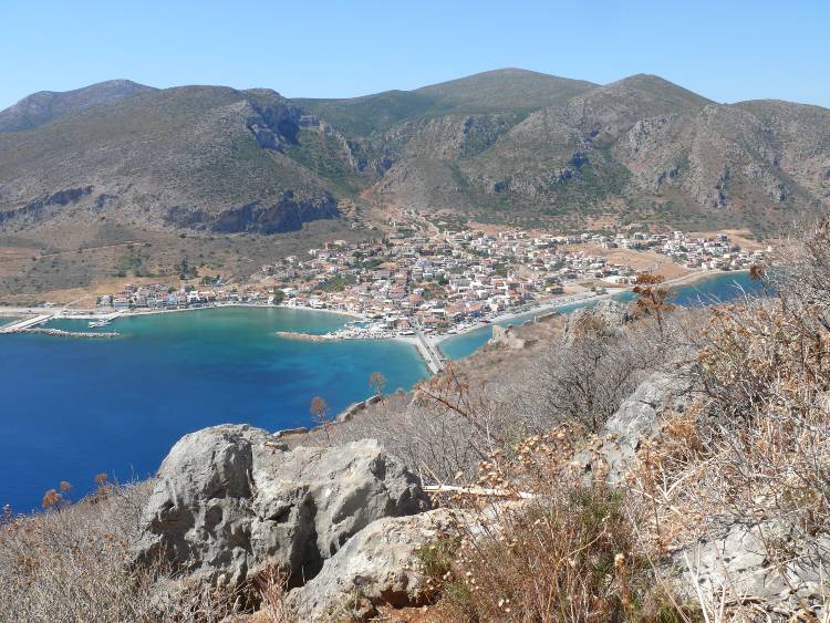 Monemvaszia tetejénx