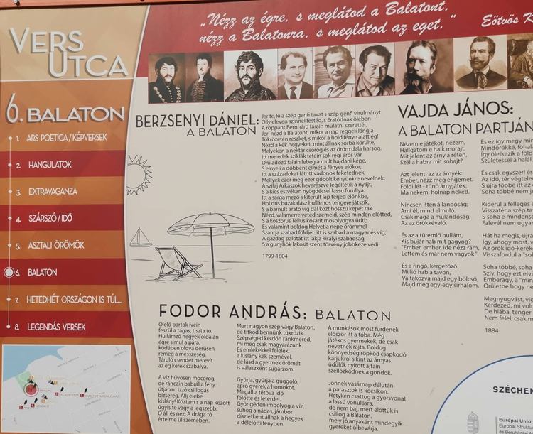 Balatonszárszó vers utca