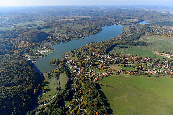 Orfű látképe madártávlatbólWP7