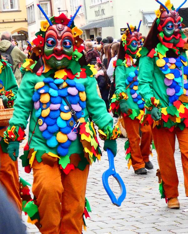 Narrentreffen a Bodenseenál6