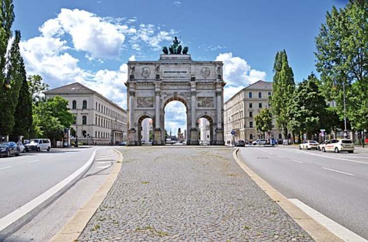 nemetorszag munchen siegestor