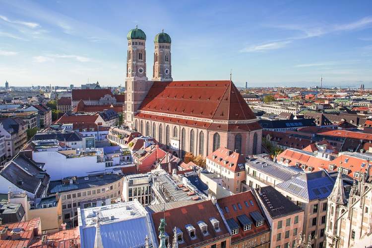 nemetország munchen frauenkirche