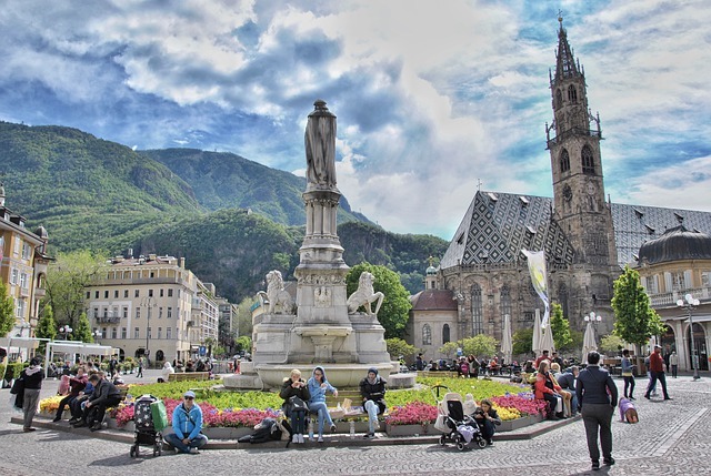 bolzano főtere
