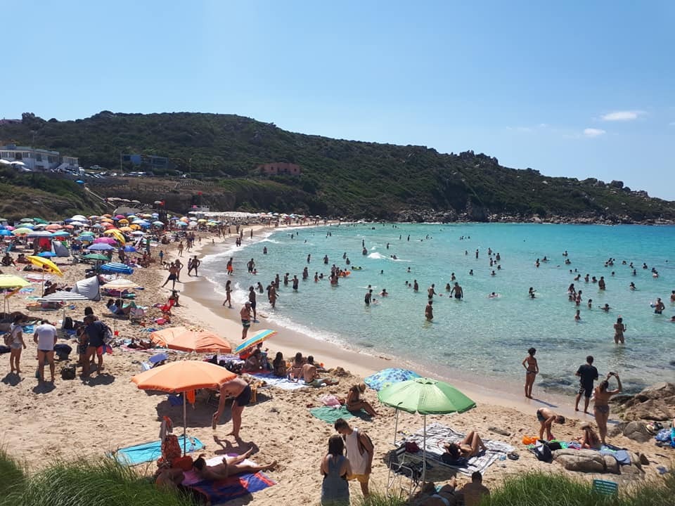 szerdinia Rena Bianca beach