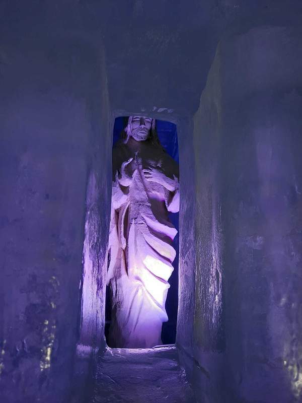 jégtemplom részlet